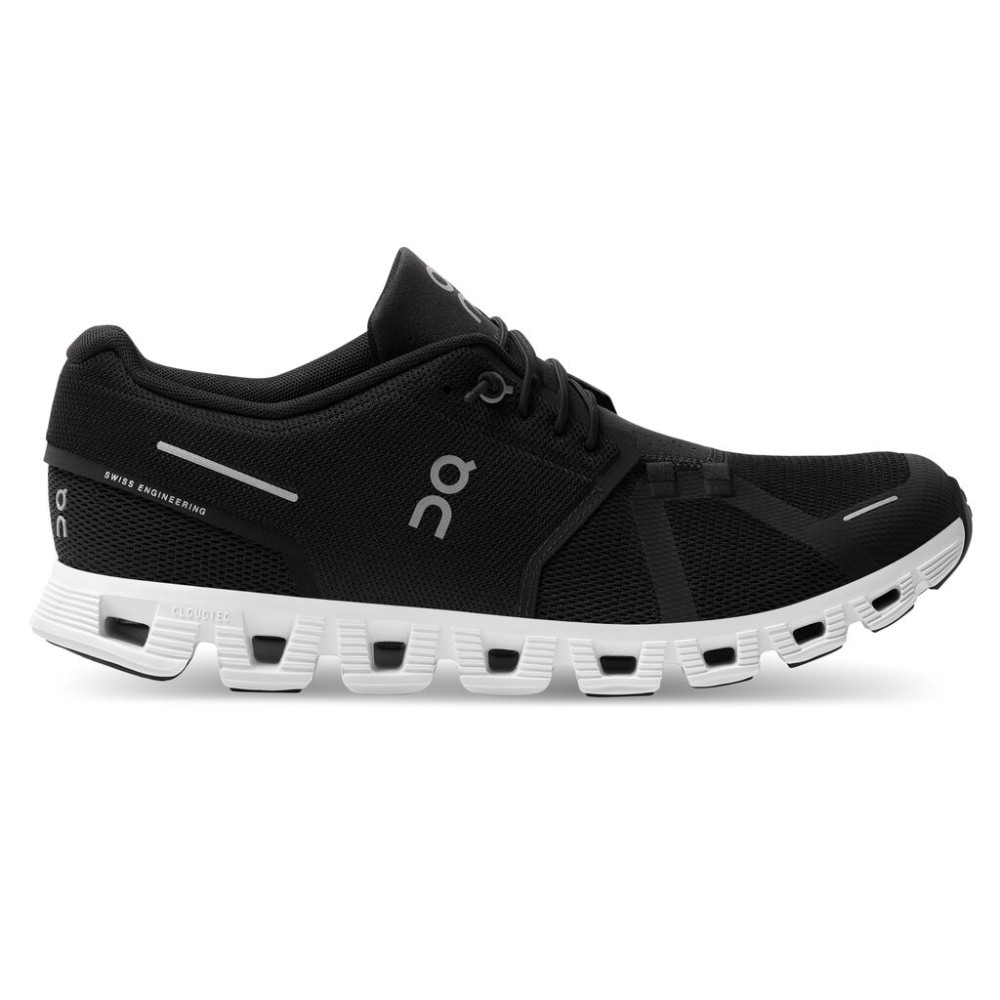 SHOES ON CLOUD 5 M BLACK WHITE | Reference: M59.98919
