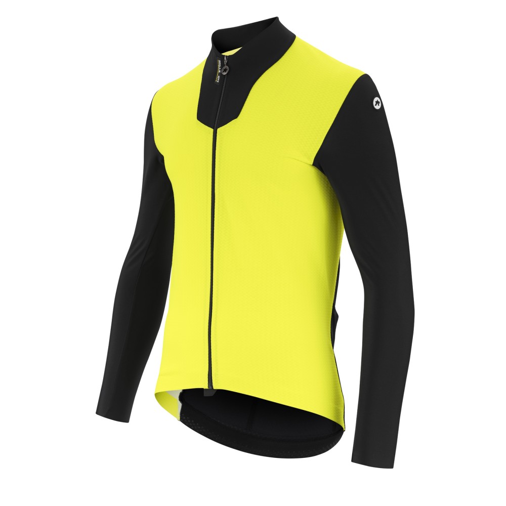 ASSOS MILLE GTS SPRING FALL JACKET C2 FLUO YELLOW | Reference: 11.30.381.32