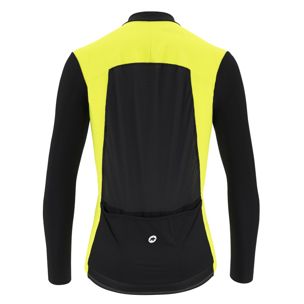 ASSOS MILLE GTS SPRING FALL JACKET C2 FLUO YELLOW | Reference: 11.30.381.32
