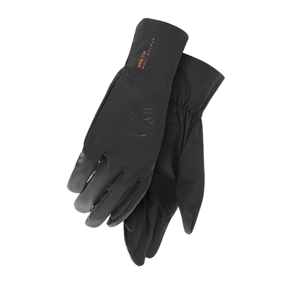 GLOVES ASSOS RSR THERMO RAIN SHELL GLOVES BLACK SERIES | Reference: P13.52.541.18