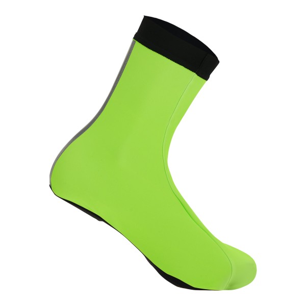 SANTINI ADAPT SHOE COVERS FLUO GREEN | Reference: SP577WINADAPT-VF