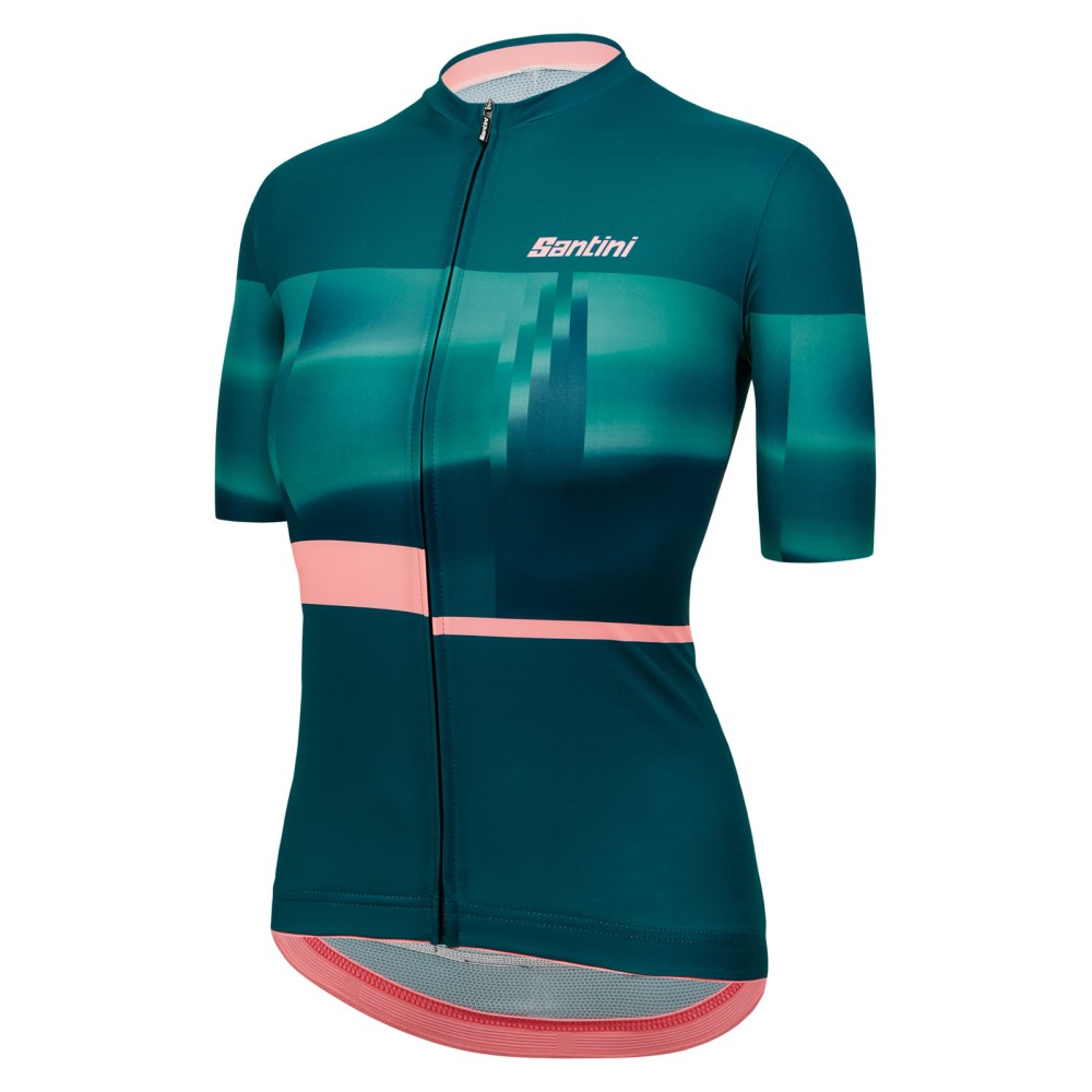 SANTINI MIRAGE - WOMEN'S JERSEY TEAL | Reference: 3S940L75RMIRAG_TE