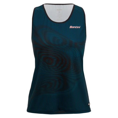 SANTINI VORTEX - TOP WOMAN TEAL | Reference: 3S63GLLVRTX_TE