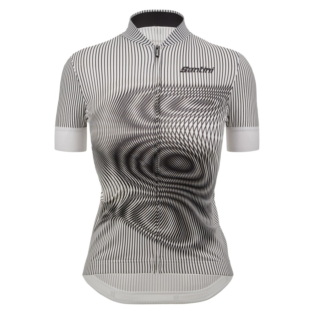 SANTINI DELTA VORTEX - WOMEN'S JERSEY BLACK | Reference: 3S940L75RDELTAVRTX_NE