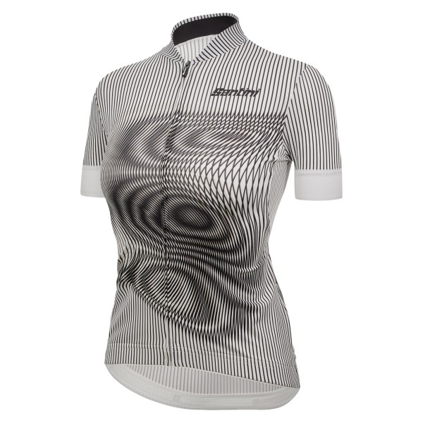 SANTINI DELTA VORTEX - WOMEN'S JERSEY BLACK | Reference: 3S940L75RDELTAVRTX_NE