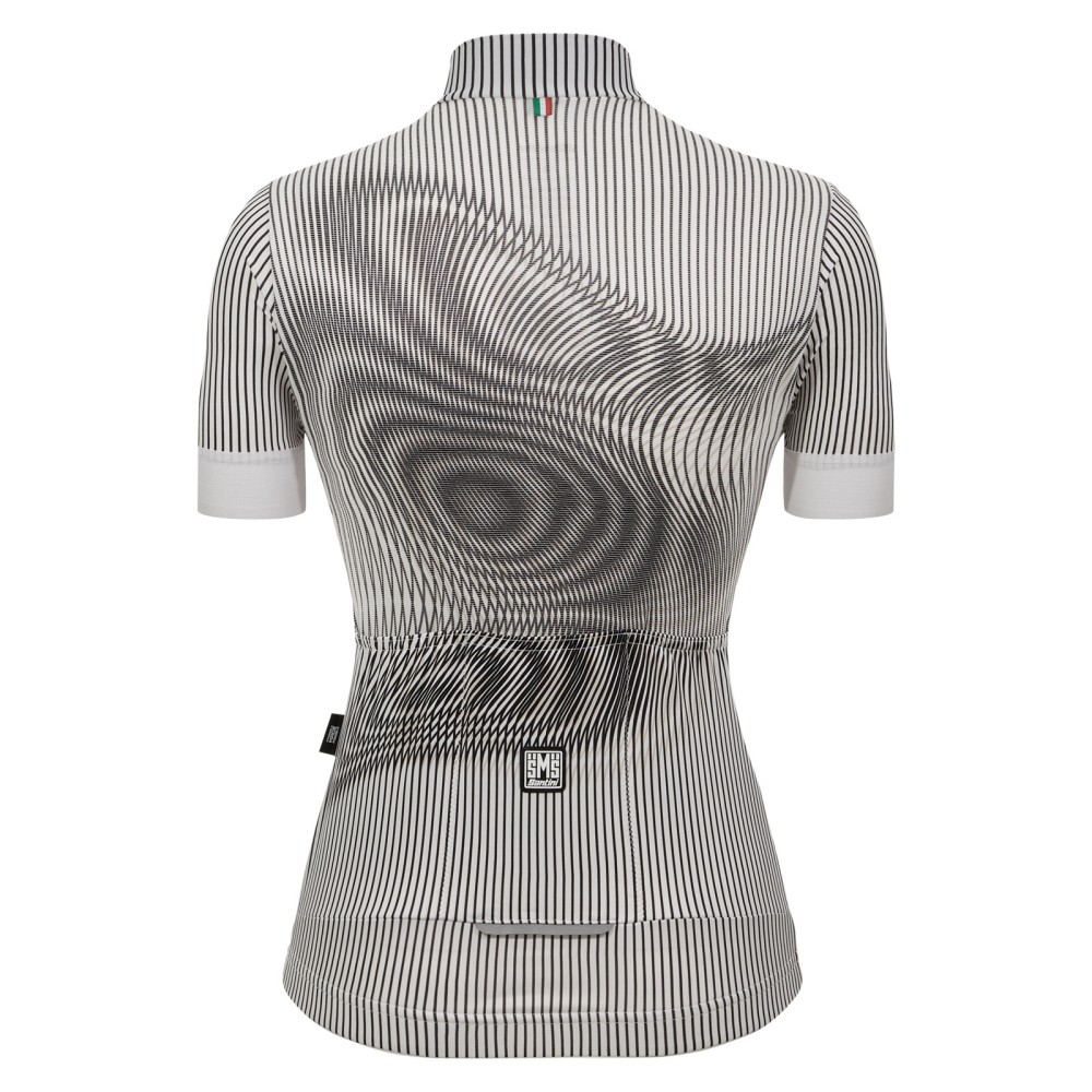 SANTINI DELTA VORTEX - WOMEN'S JERSEY BLACK | Reference: 3S940L75RDELTAVRTX_NE