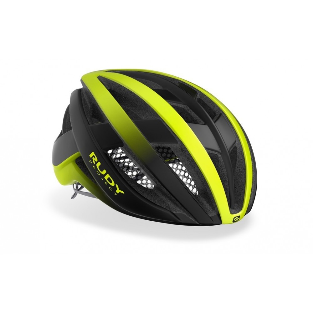 HELMET RUDY PROJECT VENGER YELLOW FLUO BLACK MATTE | Reference: HL 66012