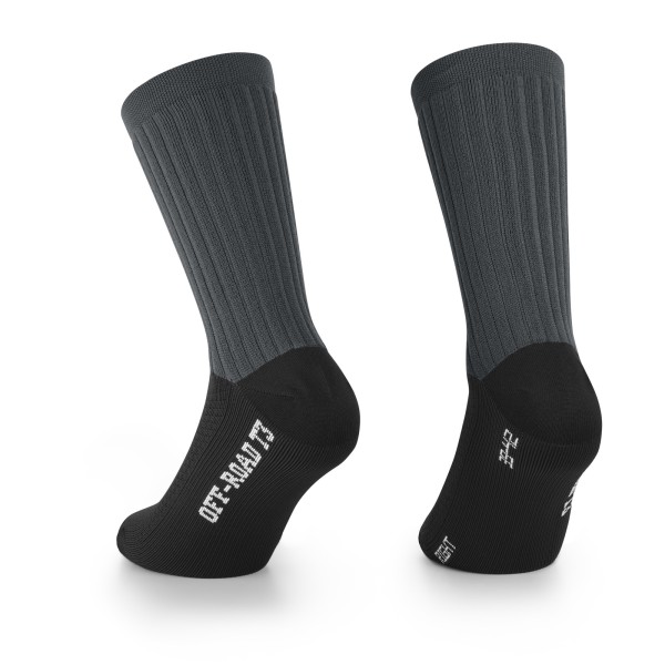 ASSOS TRAIL SOCKS T3 TORPEDO GREY | Reference: P13.60.724.70
