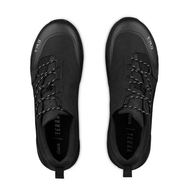 FIZIK SHOES TERRA ERGOLACE X2 FLAT BLACK / BLACK | Reference: TEX2ETF1K-1010