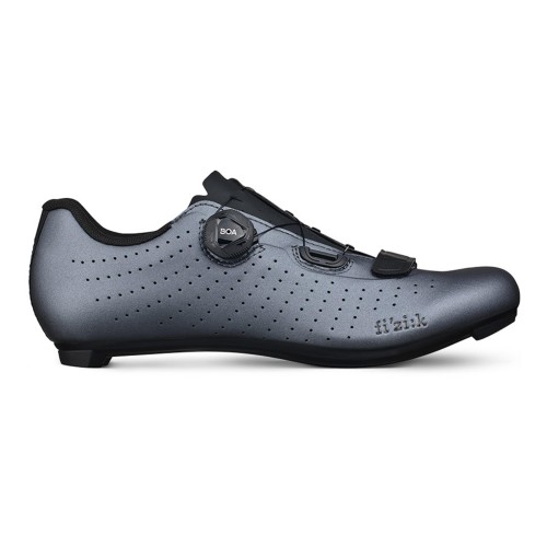 FIZIK TEMPO OVERCURVE R5 SHOES METALLIC GUN METAL BLACK | Reference: TPR50CMI2-7510