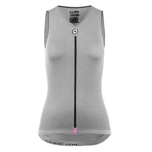 ASSOS WOMAN'S SUMMER NS SKIN LAYER P1 UNDERWEAR TANK GRAY SERIES | Reference: P12.40.449.1O