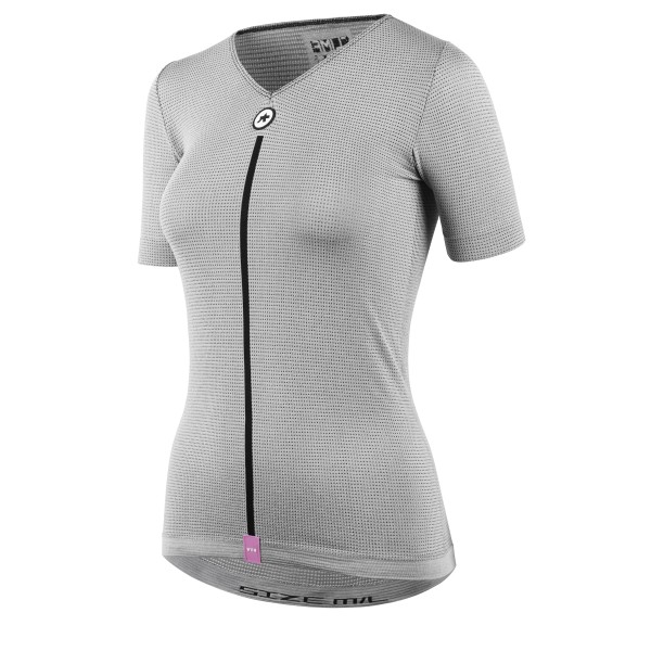 ASSOS WOMAN'S SUMMER NS SKIN LAYER P1 GRAY SERIES UNDERWEAR JERSEY | Reference: P12.40.451.1O