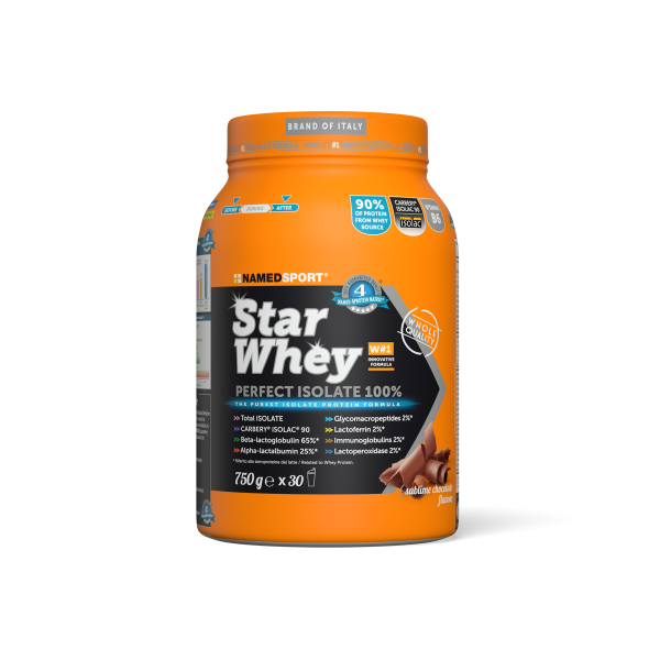 NAMED STAR WHEY ISOLATE SUBLIME CHOCOLATE - 750G | Reference: 1FO-POW-SW-01-1