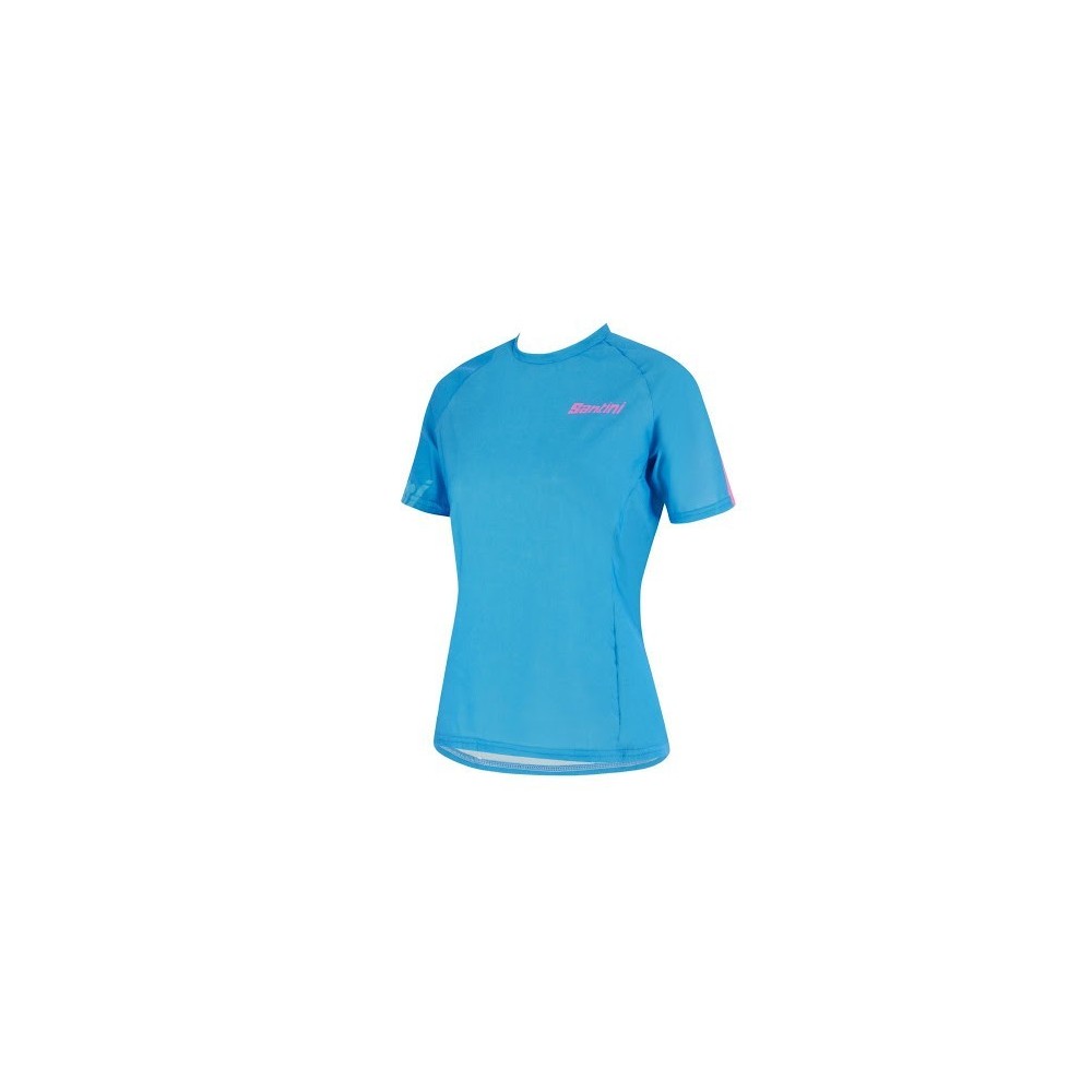 SHIRT SANTINI SASSO MTB W TURQUOISE | Reference: 0M499LGLLSASSO_TU