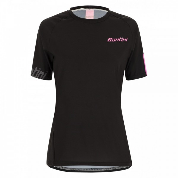 MAGLIA SANTINI SASSO MTB W NERO FUCSIA | Codice: 0M499LGLLSASSO_NEFX