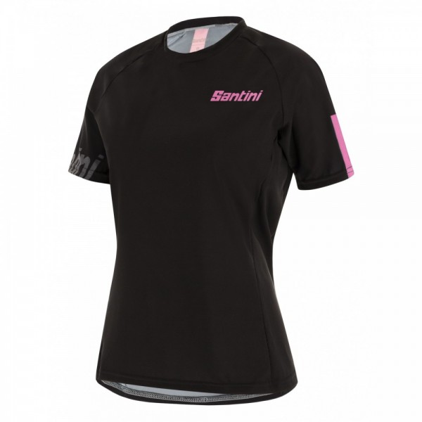 MAGLIA SANTINI SASSO MTB W NERO FUCSIA | Codice: 0M499LGLLSASSO_NEFX