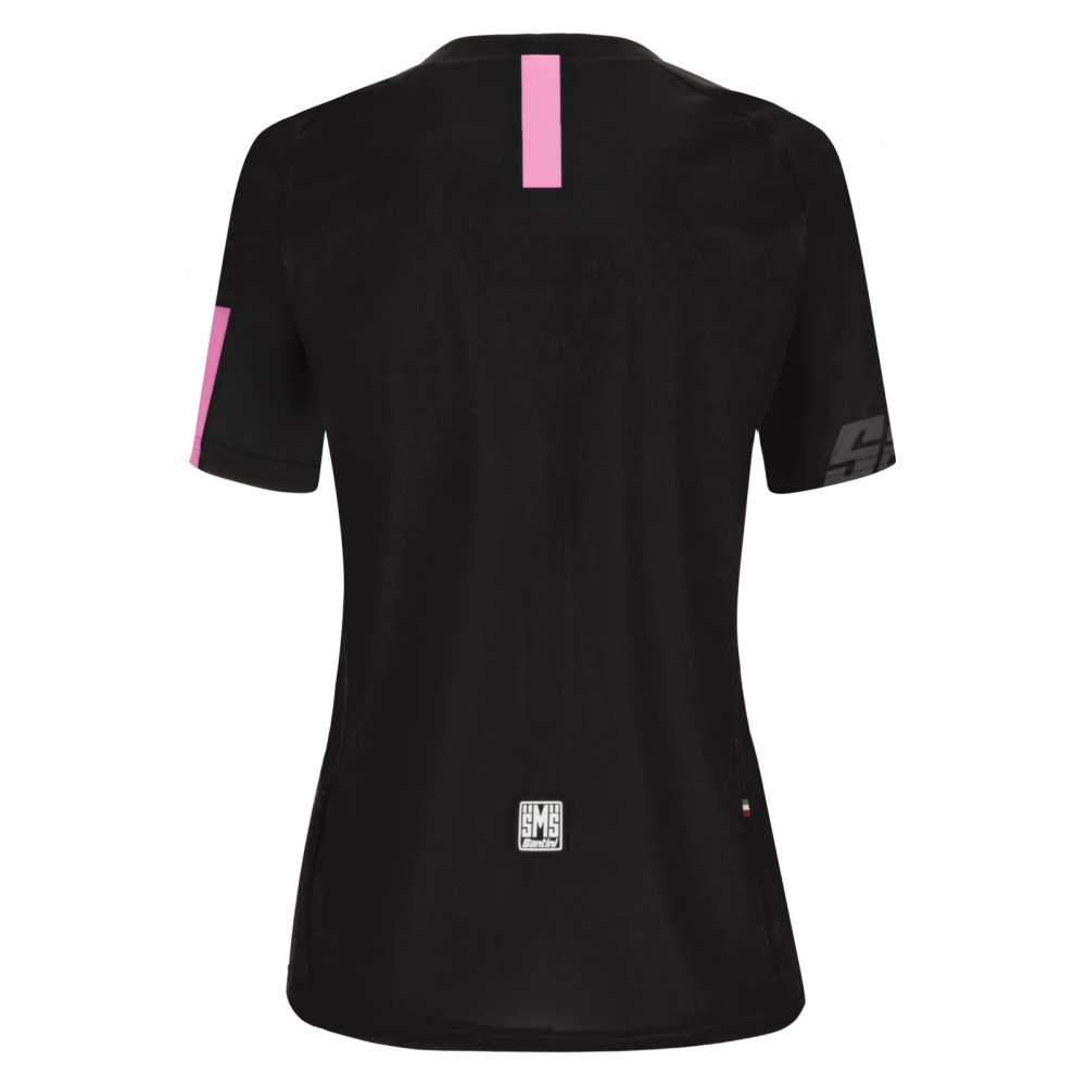 SHIRT SANTINI SASSO MTB W BLACK FUCHSIA | Reference: 0M499LGLLSASSO_NEFX