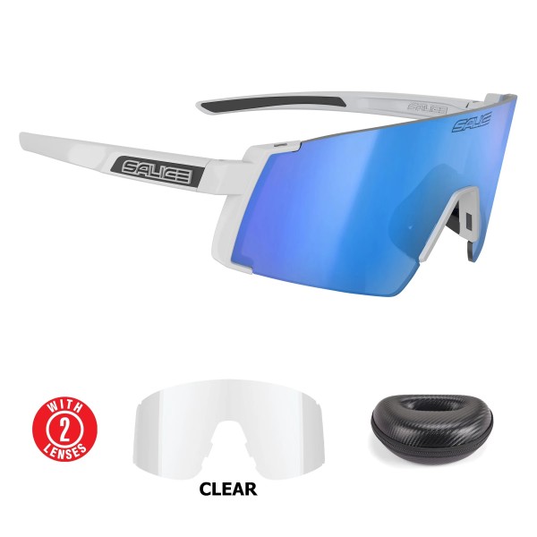 GLASSES SALICE 027 WHITE AND BLUE | Reference: 027RW.BB