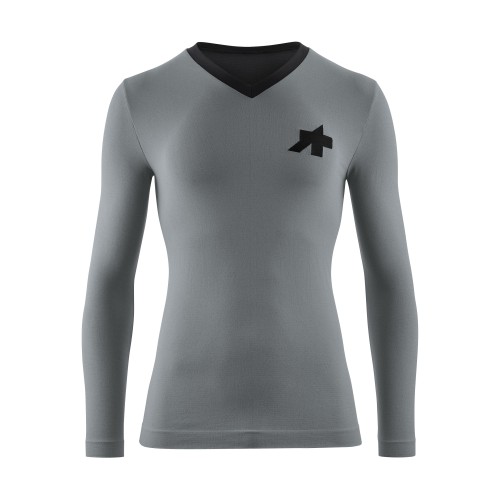 T-SHIRT ASSOS TACTICA LS TECH T5 FANATIC SILVER | Reference: 51.20.220.1Q