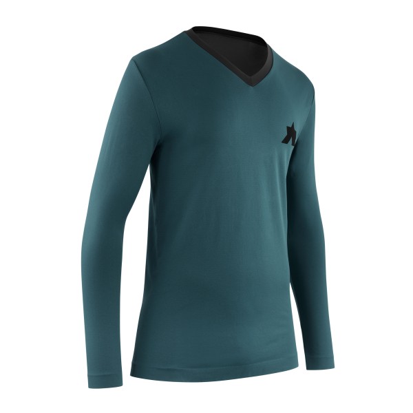 MAGLIA ASSOS TACTICA LS TECH T5 FOUNDATION GREEN | Codice: 51.20.220.6P