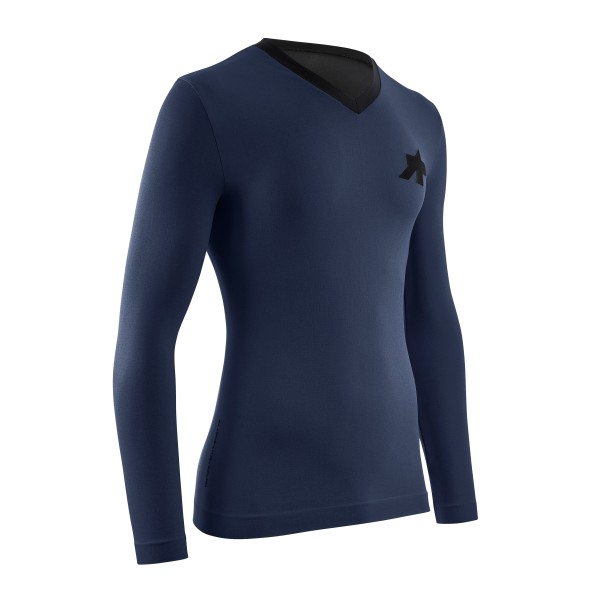 T-SHIRT ASSOS TACTICA LS TECH T5 STONE BLUE | Reference: 51.20.220.2A