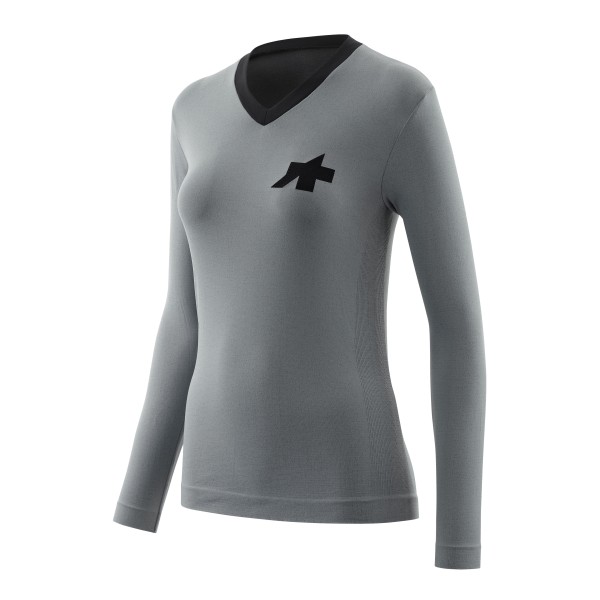 T-SHIRT ASSOS TACTICA WOMEN'S LS TECH T5 FANATIC SILVER | Reference: 52.20.222.1Q
