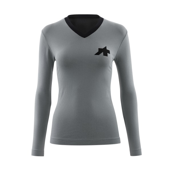 MAGLIA ASSOS TACTICA WOMEN'S LS TECH T5 FANATIC SILVER | Codice: 52.20.222.1Q