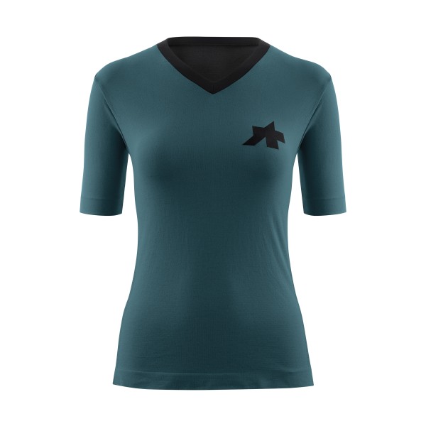 T-SHIRT ASSOS TACTICA WOMEN'S TECH T5 FOUNDATION GREEN | Reference: 52.20.221.6P