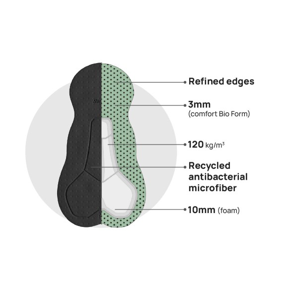 SANTINI OMNIA BLACK SHORTS | Reference: 5S62FBWOMNIA-NERO