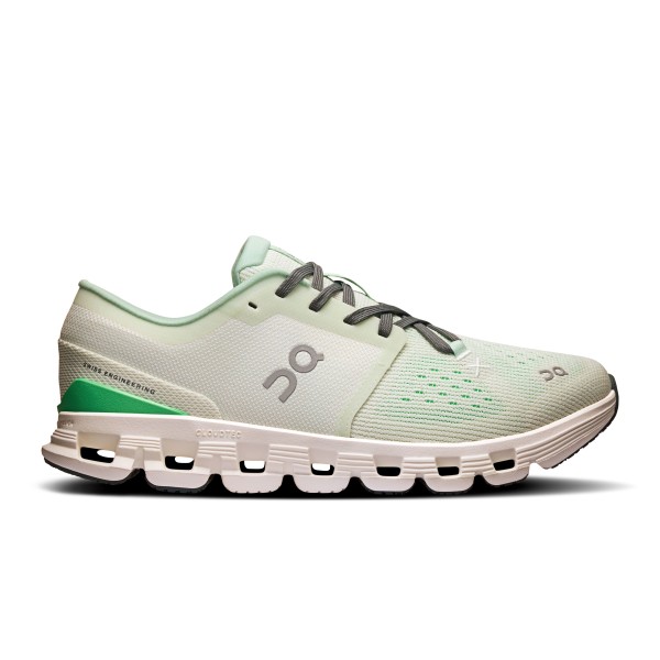 SHOES ON CLOUD X 4 WOMAN ALOE HONEYDEW | Reference: 3WE30073088
