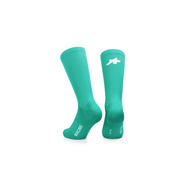 SOCKS ASSOS RACING S11 HALO GREEN | Reference: P13.60.777.6R