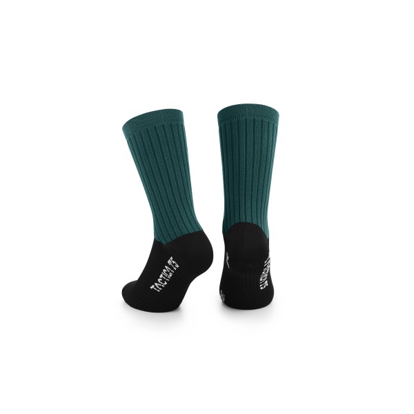 SOCKS ASSOS TACTICA T5 FOUNDATION GREEN | Reference: P13.60.775.6P
