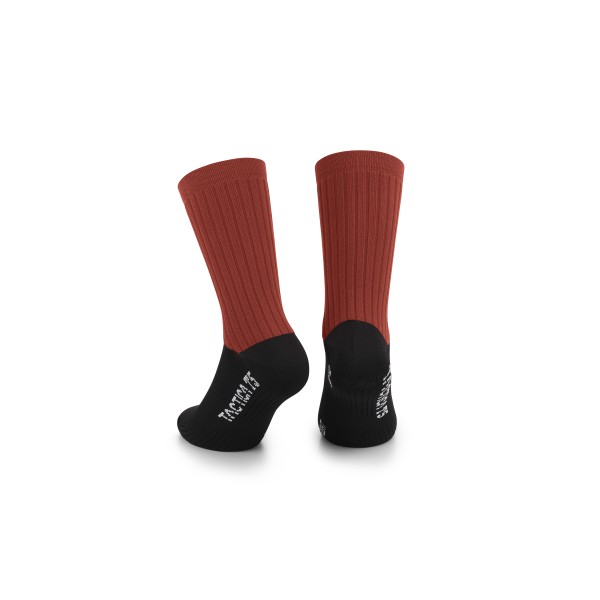 SOCKS ASSOS TACTICA T5 BURNED BROWN | Reference: P13.60.775.3I