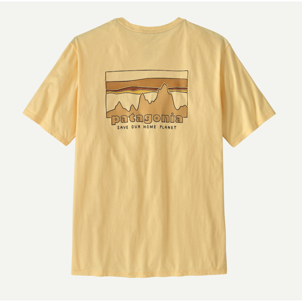 T-SHIRT PATAGONIA 73 SKYLINE ORGANIC UOMO BUTTERCUP YELLOW | Codice: 37534.BTRY
