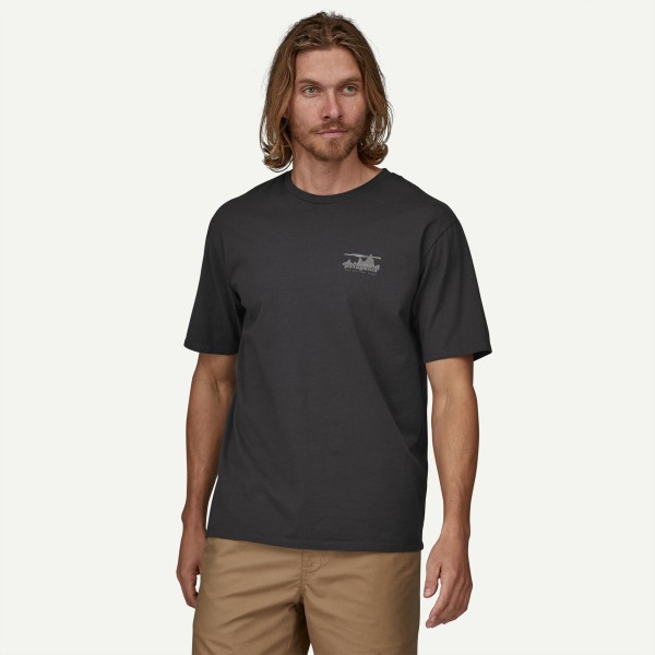 T-SHIRT PATAGONIA 73 SKYLINE ORGANIC MAN NEW NAVY | Reference: 37534.NENA