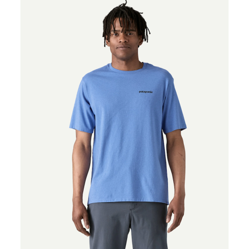 T-SHIRT PATAGONIA P6 LOGO RESPONSIBILITIES MEN'S TEE ABUNDANT BLUE | Reference: 38504.ABNB