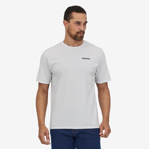 PATAGONIA T-SHIRT P6 LOGO MANAGERS TEE MAN WHITE | Reference: 30504.WHI