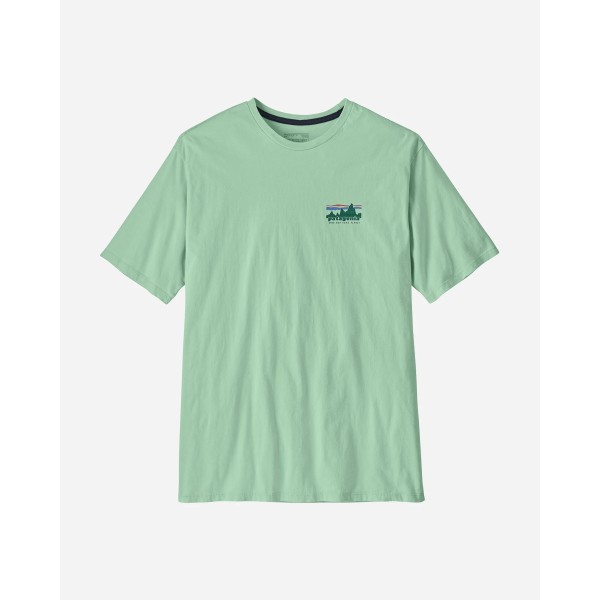 T-SHIRT PATAGONIA 73 SKYLINE ORGANIC UOMO RINSED GREEN | Codice: 37534.RNSG