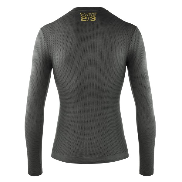 UNDERWEAR SPRING FALL LS SKIN LAYER P1 ANTHRACITE GREY | Reference: P11.40.453.1P