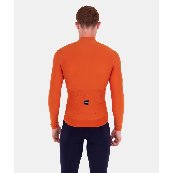 SANTINI RTR LONG-SLEEVE THERMAL JERSEY ORANGE | Reference: 5W216675RRTR-ORANGE
