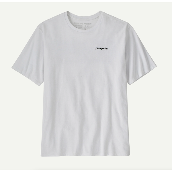 T-SHIRT PATAGONIA P6 LOGO MAN RESPONSIBILI TEE | Reference: 38504.WHI