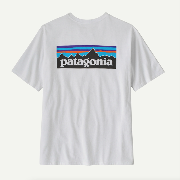 T-SHIRT PATAGONIA P6 LOGO MAN RESPONSIBILI TEE | Reference: 38504.WHI