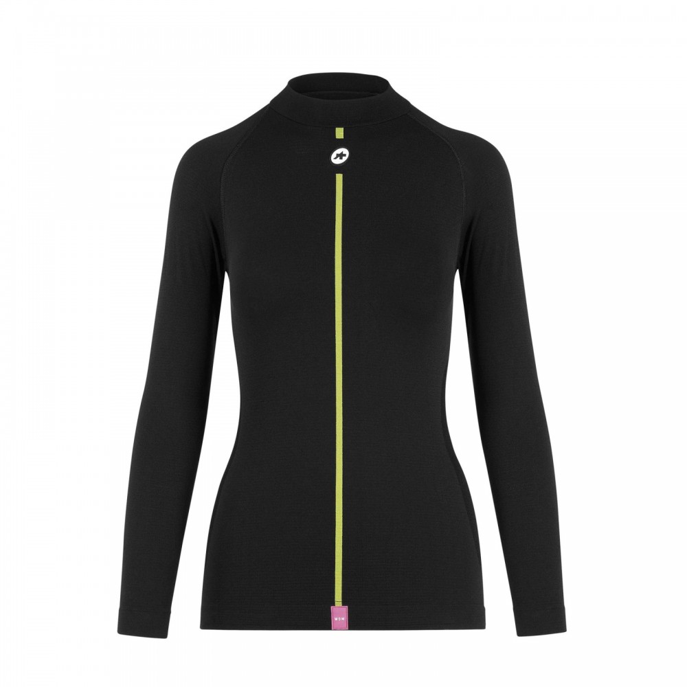 ASSOS ASSOSOIRES WOMEN’S SPRING FALL LS SKIN LAYER BLACK SERIES | Reference: P12.40.435.18