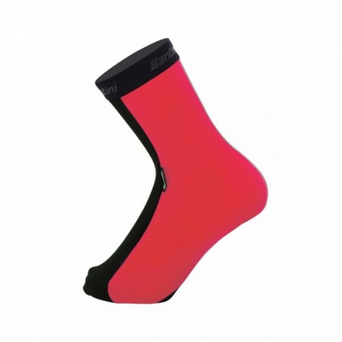 SANTINI VEGA H2O SHOE COVERS GRENADINE FLUORESCENT CORAL | Reference: SP577TFPH20VEGA-GN