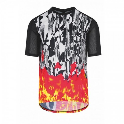 ASSOS TRAIL SS JERSEY PYXEL SCORCH ORANGE | Reference: 51.20.205.4G