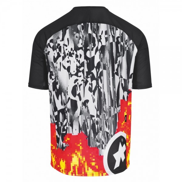 ASSOS TRAIL SS JERSEY PYXEL SCORCH ORANGE | Reference: 51.20.205.4G