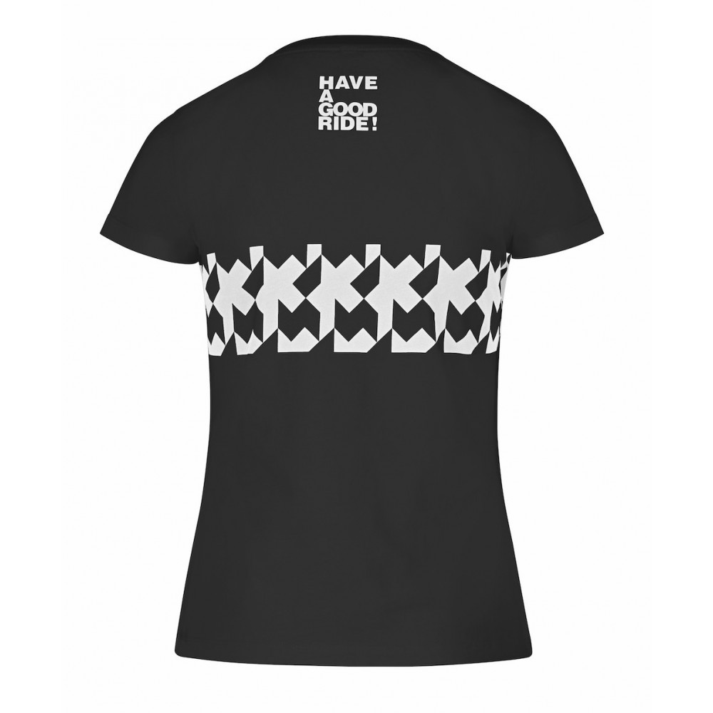 ASSOS SIGNATURE WOMEN'S SUMMER T-SHIRT RS GRIFFE BLACK SERIES | Reference: 42.20.234.18