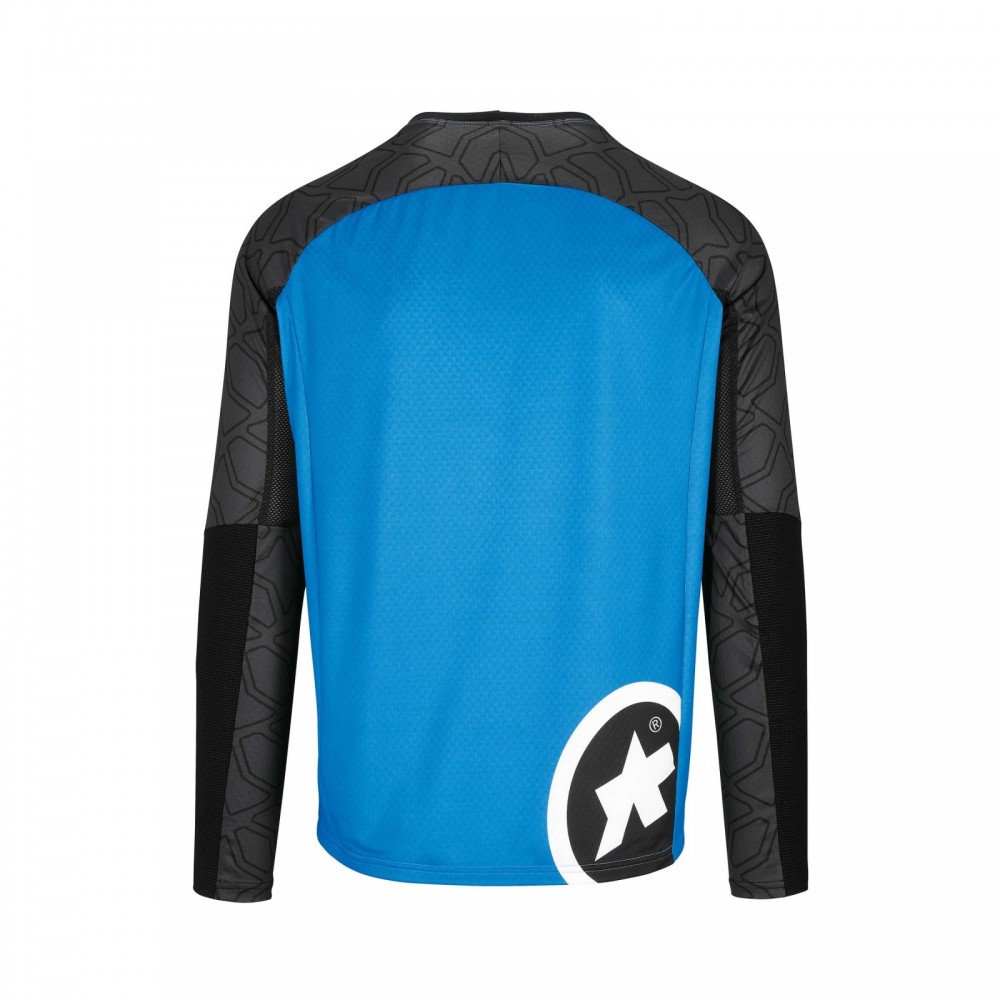 SHIRT ASSOS LS. TRAIL CORFU BLUE | Reference: 51.24.206.21