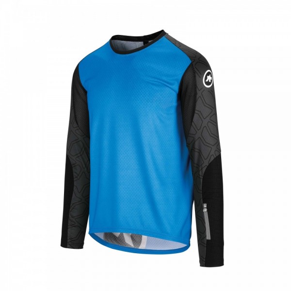 SHIRT ASSOS LS. TRAIL CORFU BLUE | Reference: 51.24.206.21