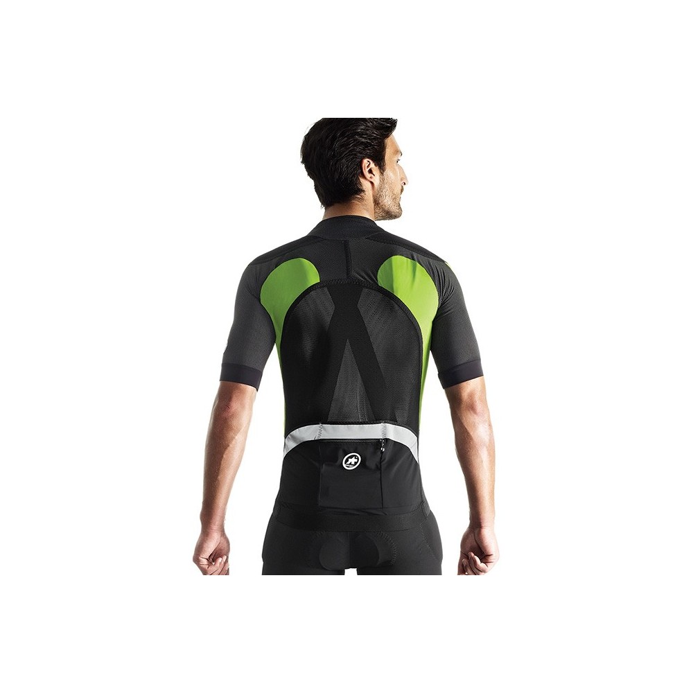 SHIRT ASSOS SS RALLY TREKKING EVO7 PITON GREEN | Reference: 53.20.201.63